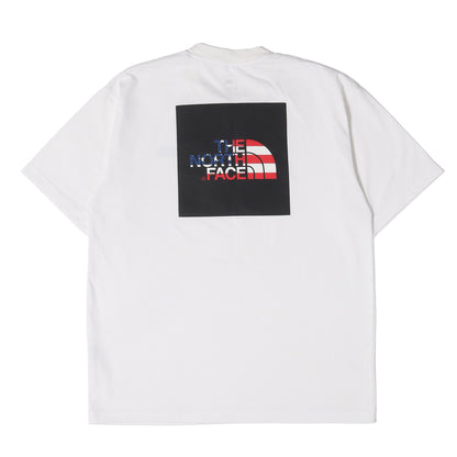 [2枚セット] 星条旗 スクエアロゴ Tシャツ (S/S National Flag Square Logo Tee)