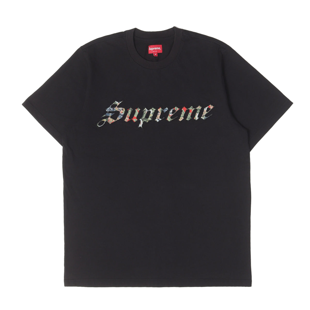 21SS フローラル アップリケロゴ Tシャツ(Floral Applique S/S Top)