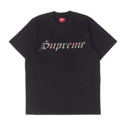 21SS フローラル アップリケロゴ Tシャツ(Floral Applique S/S Top)