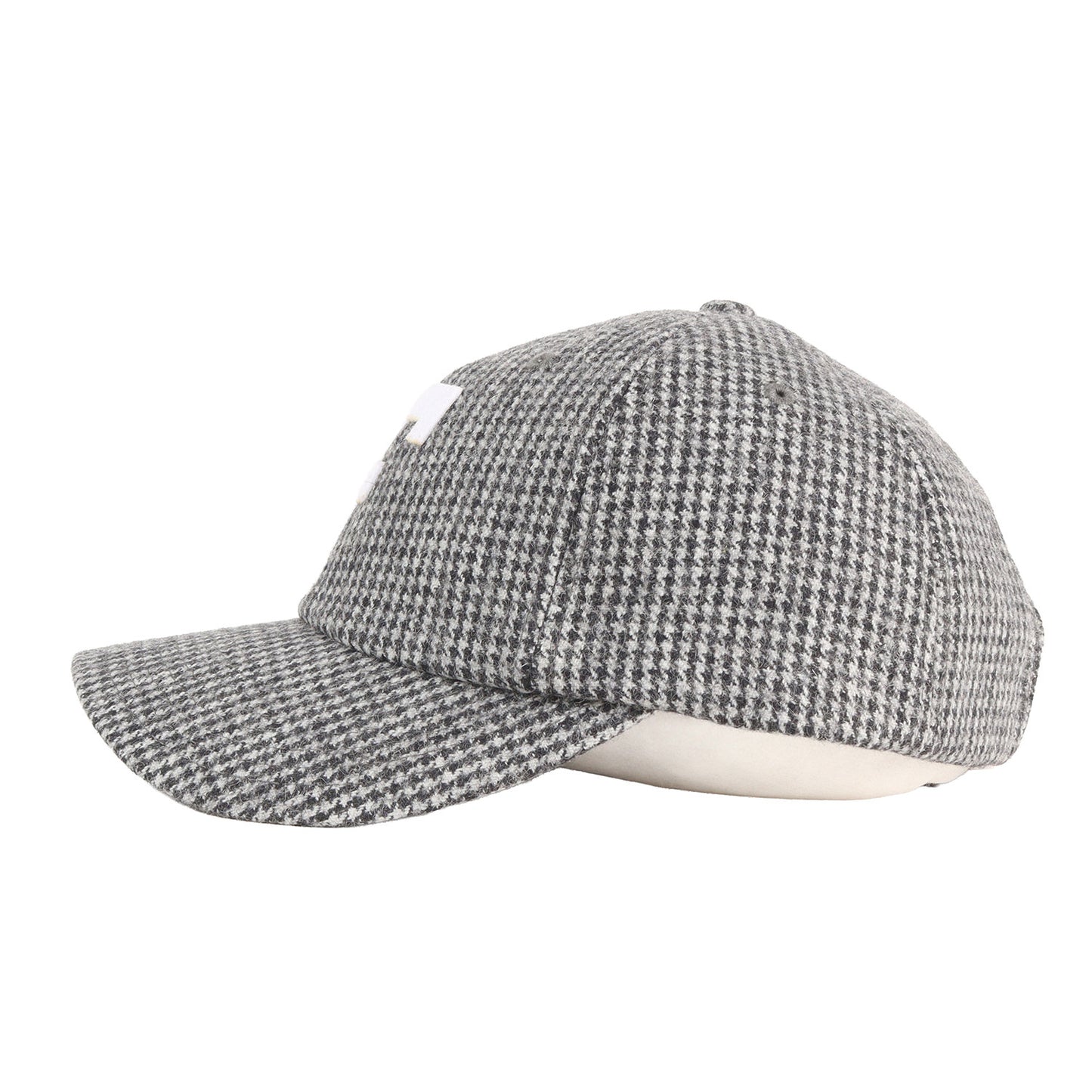 Fロゴ 千鳥格子 ウール 6パネルキャップ (TNF Logo Flannel Cap)