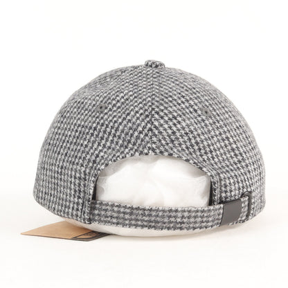 Fロゴ 千鳥格子 ウール 6パネルキャップ (TNF Logo Flannel Cap)
