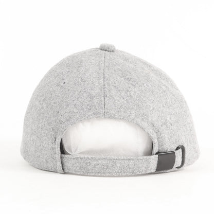 [2個セット] アップリケロゴ ウール 6パネルキャップ (TNF Logo Flannel Cap)