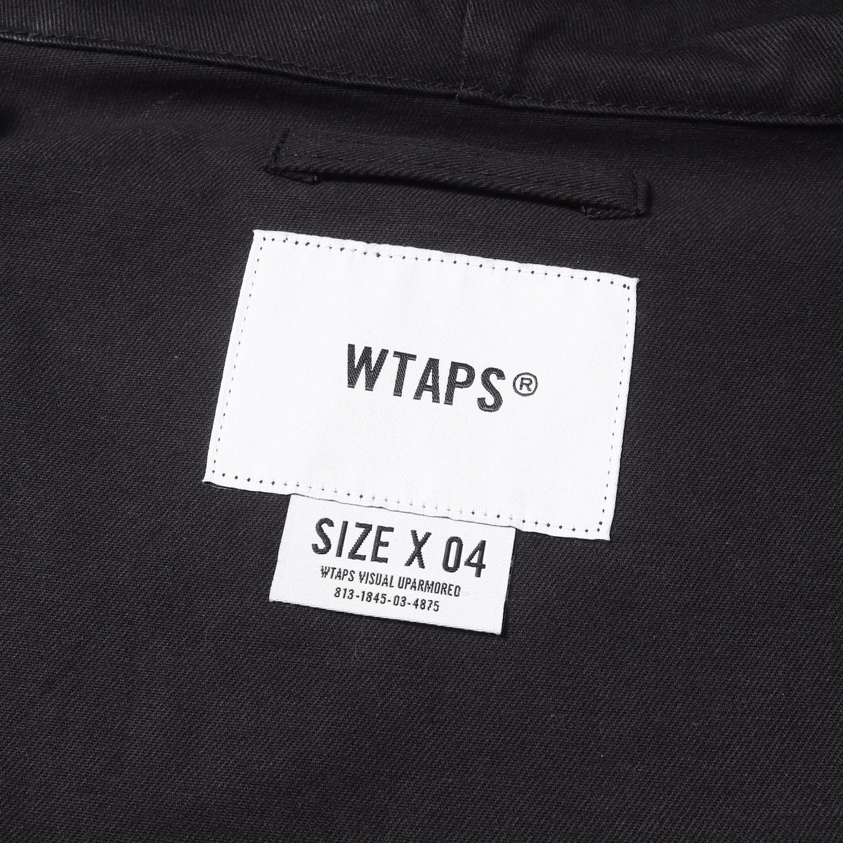 24AW アーチロゴ コットンツイル フードジャケット(D00M / JACKET / COTTON. TWILL)