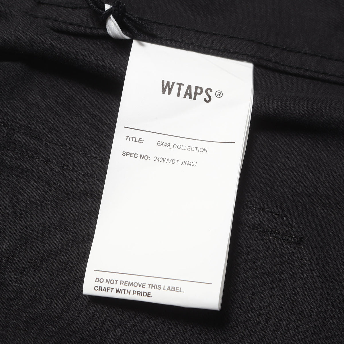 24AW アーチロゴ コットンツイル フードジャケット(D00M / JACKET / COTTON. TWILL)