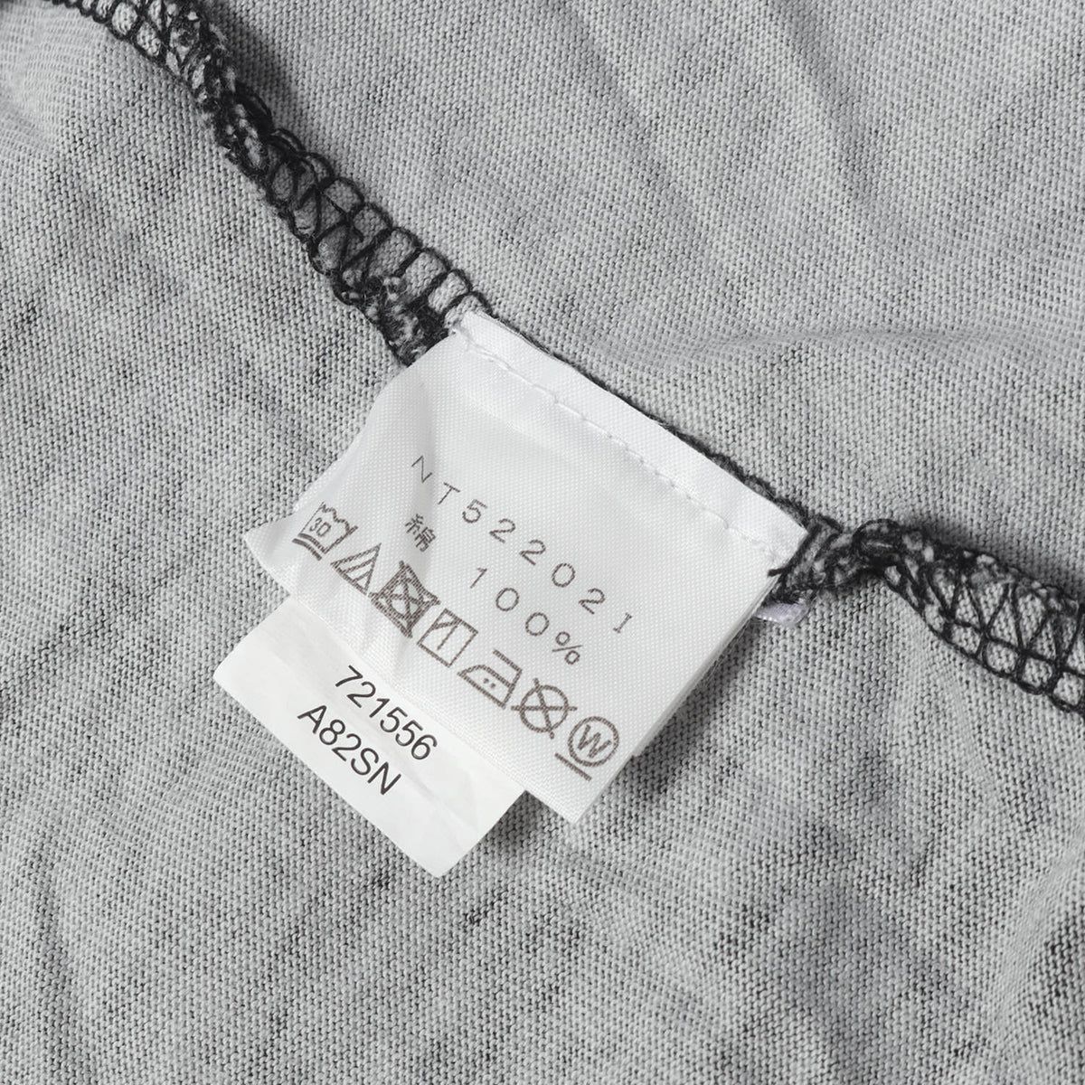21SS ×THE NORTH FACE 顔料プリント ロングスリーブ Tシャツ(Pigment Printed L/S Top)