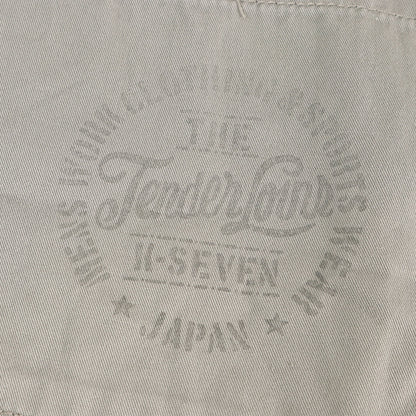 コットンツイル オープンカラー ワーク 半袖シャツ