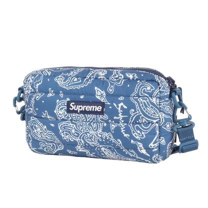 22AW ペイズリー柄 パファー サイド バッグ / ショルダーバッグ(Puffer Side Bag)
