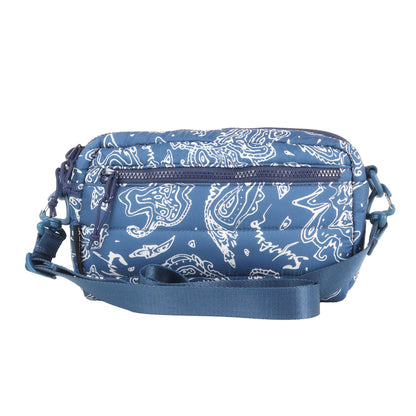 22AW ペイズリー柄 パファー サイド バッグ / ショルダーバッグ(Puffer Side Bag)