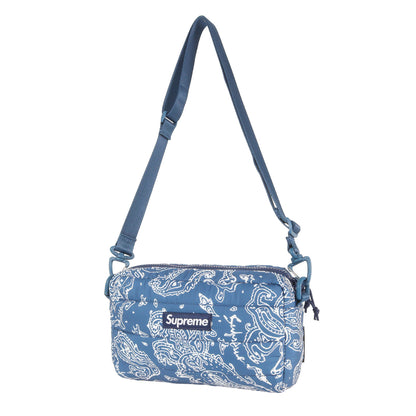 22AW ペイズリー柄 パファー サイド バッグ / ショルダーバッグ(Puffer Side Bag)