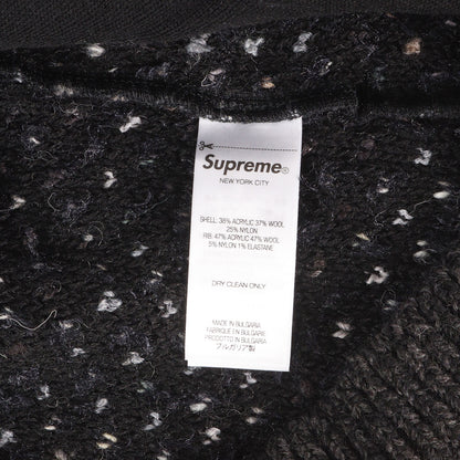 25AW テクスチャード ボーダー ニット カーディガン(Textured Cardigan)