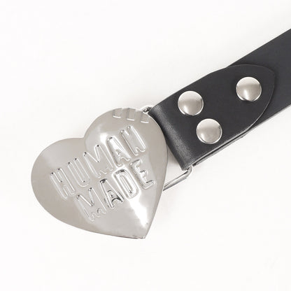 25SS ハートバックル レザーベルト(HEART BUCKLE BELT)