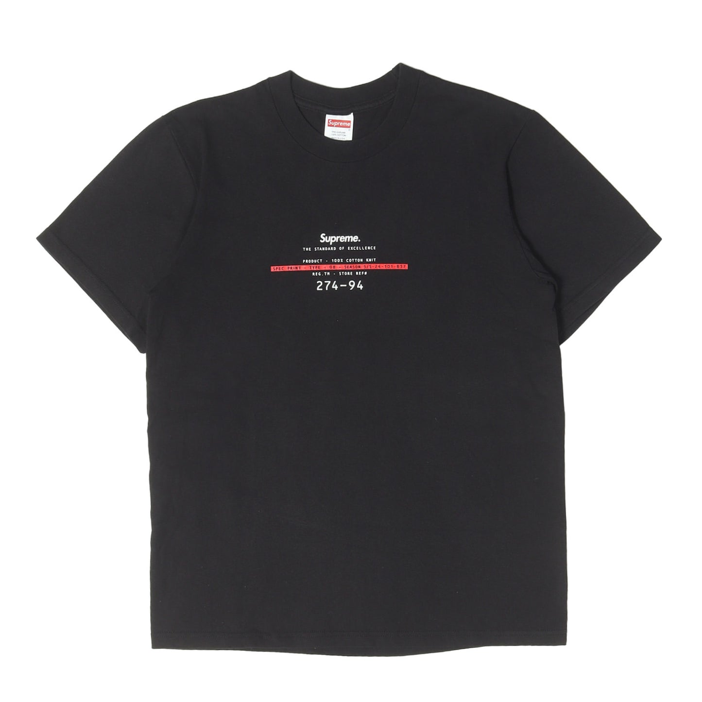24SS スタンダード クルーネック Tシャツ(Sandard Tee)