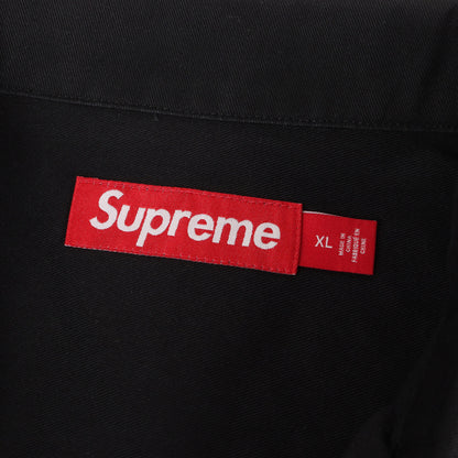 23AW サーマルレイヤード ワッペン付き ワークシャツ (Thermal Sleeve Work Shirt)