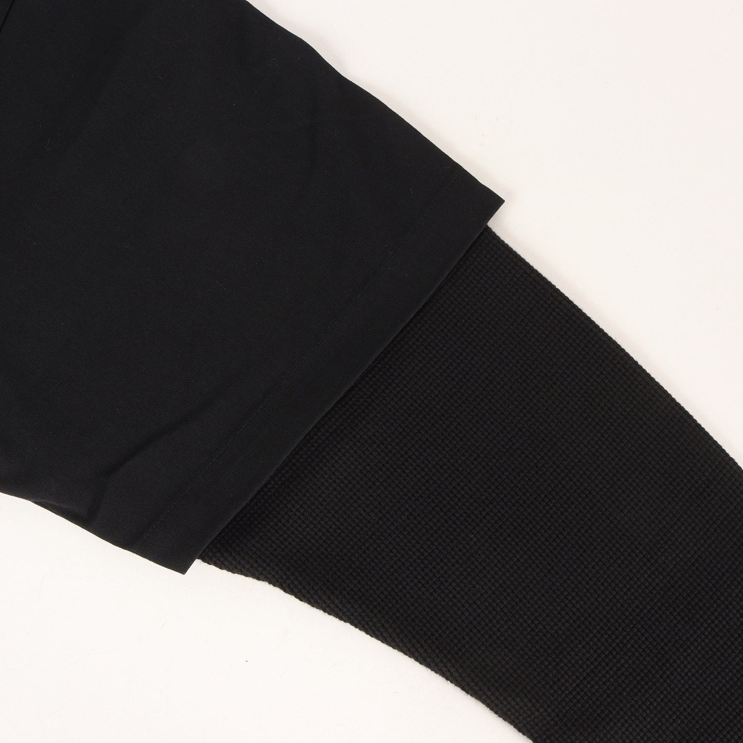 23AW サーマルレイヤード ワッペン付き ワークシャツ (Thermal Sleeve Work Shirt)