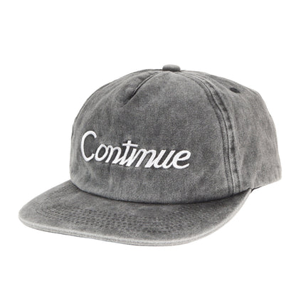 24AW ×Y’S, ZOT on the WAVE & DJ CHARI アルバムCONTINUE発売記念 5パネルキャップ(SCRIPT LOGO SNAP BACK CAP)