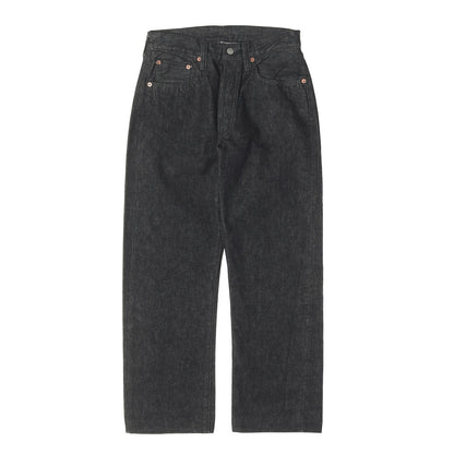 1947年モデル 5ポケット ボタンフライ ブラック デニムパンツ (14.25oz. BLACK DENIM 1947 MODEL)