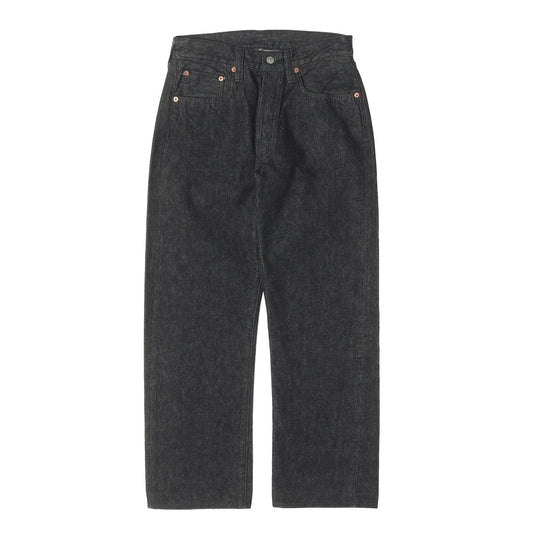 1947年モデル 5ポケット ボタンフライ ブラック デニムパンツ (14.25oz. BLACK DENIM 1947 MODEL)