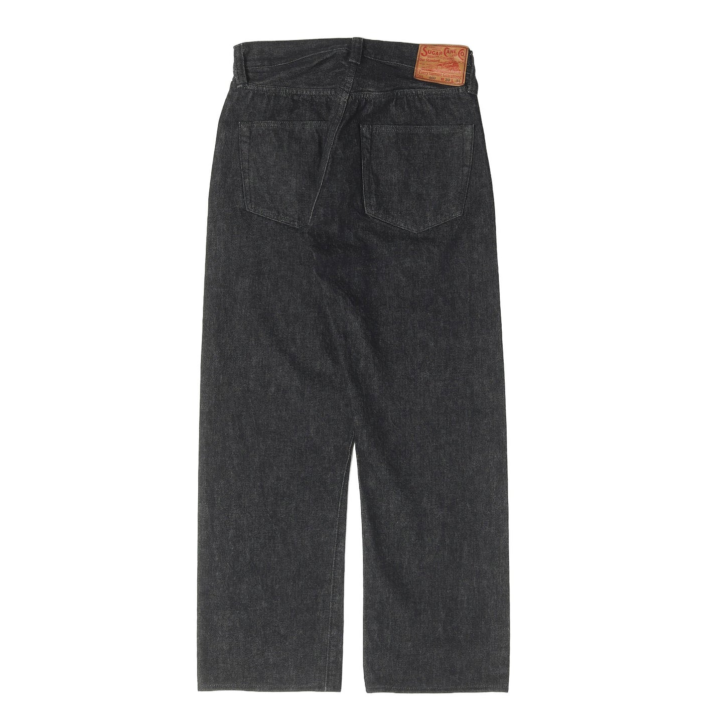 1947年モデル 5ポケット ボタンフライ ブラック デニムパンツ (14.25oz. BLACK DENIM 1947 MODEL)
