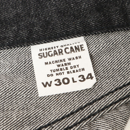1947年モデル 5ポケット ボタンフライ ブラック デニムパンツ (14.25oz. BLACK DENIM 1947 MODEL)