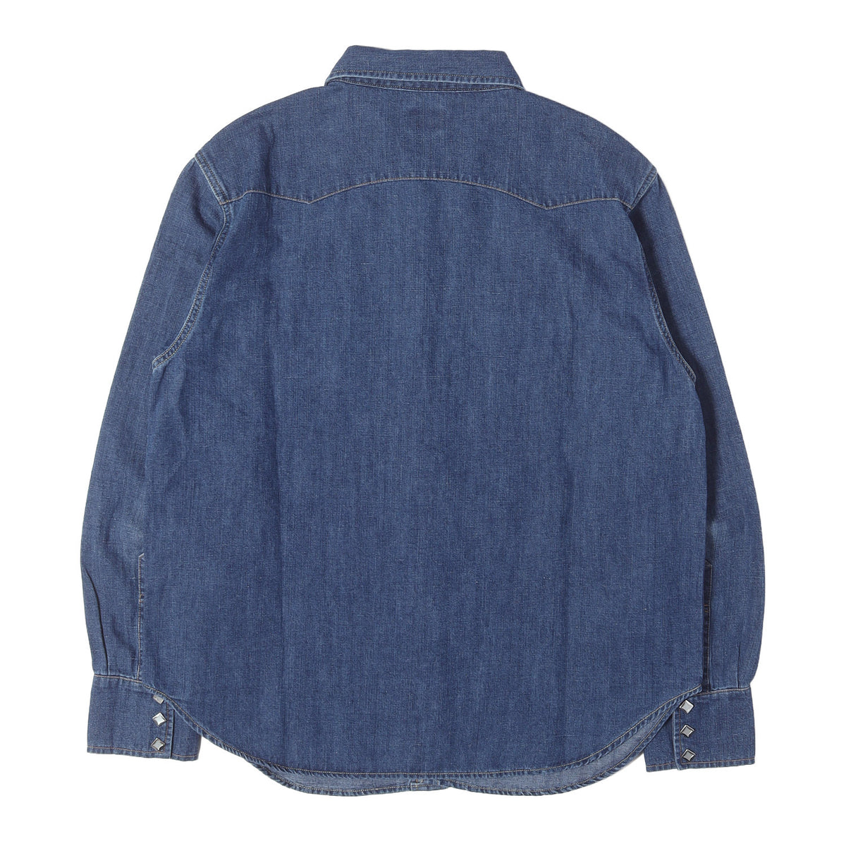 ヴィンテージ加工 ウエスタン デニムシャツ(T-WESTERN DENIM SHIRTS)