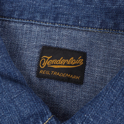 ヴィンテージ加工 ウエスタン デニムシャツ(T-WESTERN DENIM SHIRTS)
