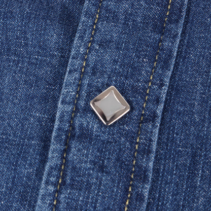 ヴィンテージ加工 ウエスタン デニムシャツ(T-WESTERN DENIM SHIRTS)