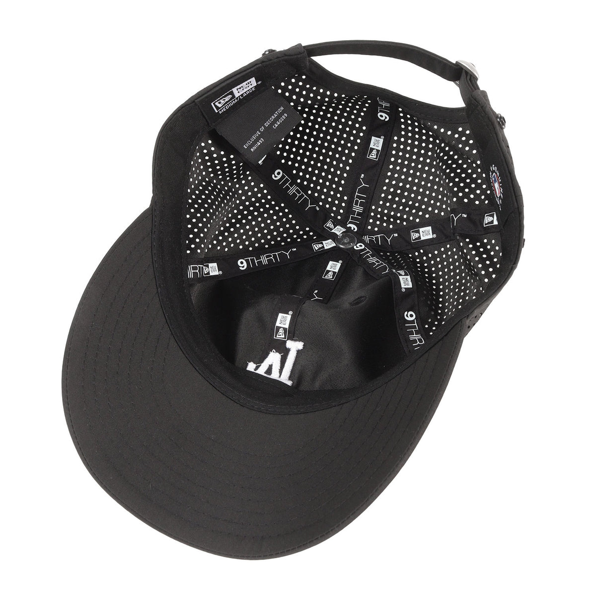 MLB ロサンゼルス・ドジャース サンシェード付き 6パネルキャップ(9THIRTY Pro Light)