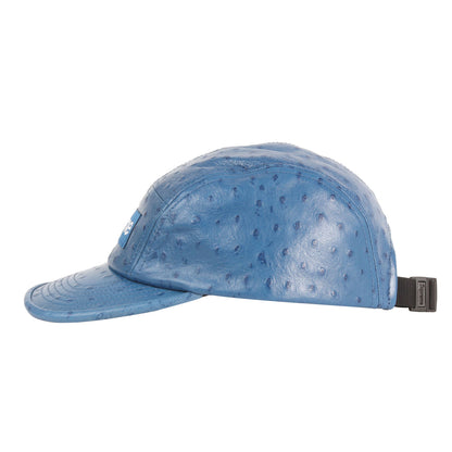 26SS オーストリッチ型押しレザー ゴアテックス キャンプキャップ(Ostrich Embossed Leather GORE-TEX Camp Cap)