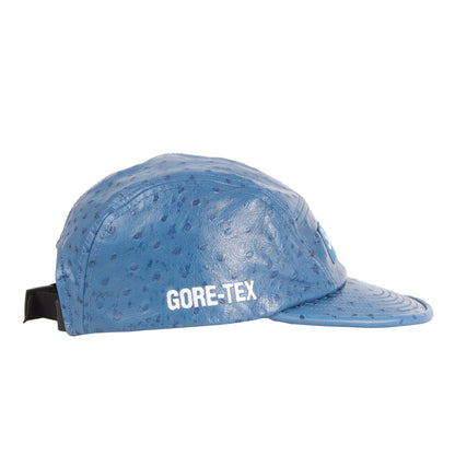 26SS オーストリッチ型押しレザー ゴアテックス キャンプキャップ(Ostrich Embossed Leather GORE-TEX Camp Cap)