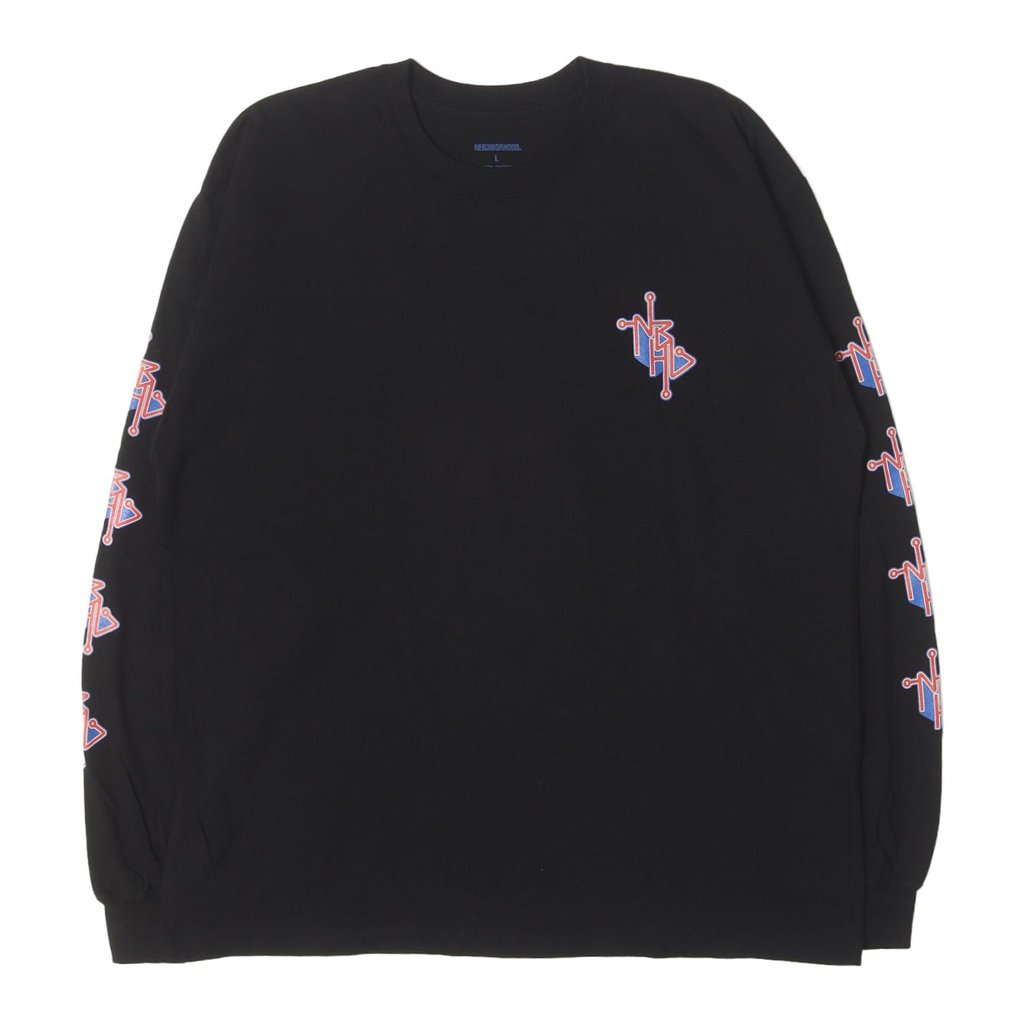 24SS グラフィックプリント ロングスリーブT シャツ