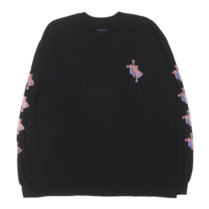 24SS グラフィックプリント ロングスリーブT シャツ