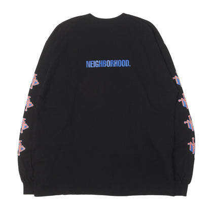 24SS グラフィックプリント ロングスリーブT シャツ