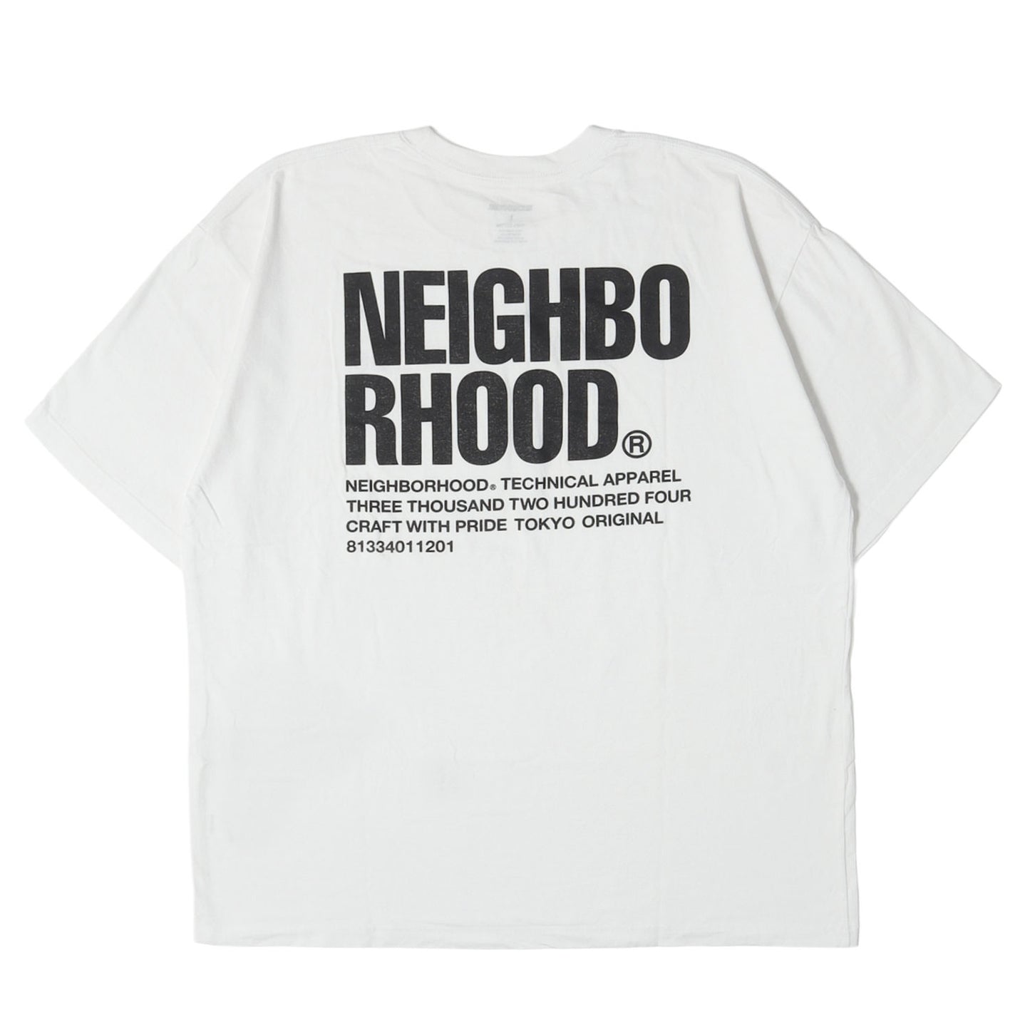 24SS バックロゴ クルーネック Tシャツ