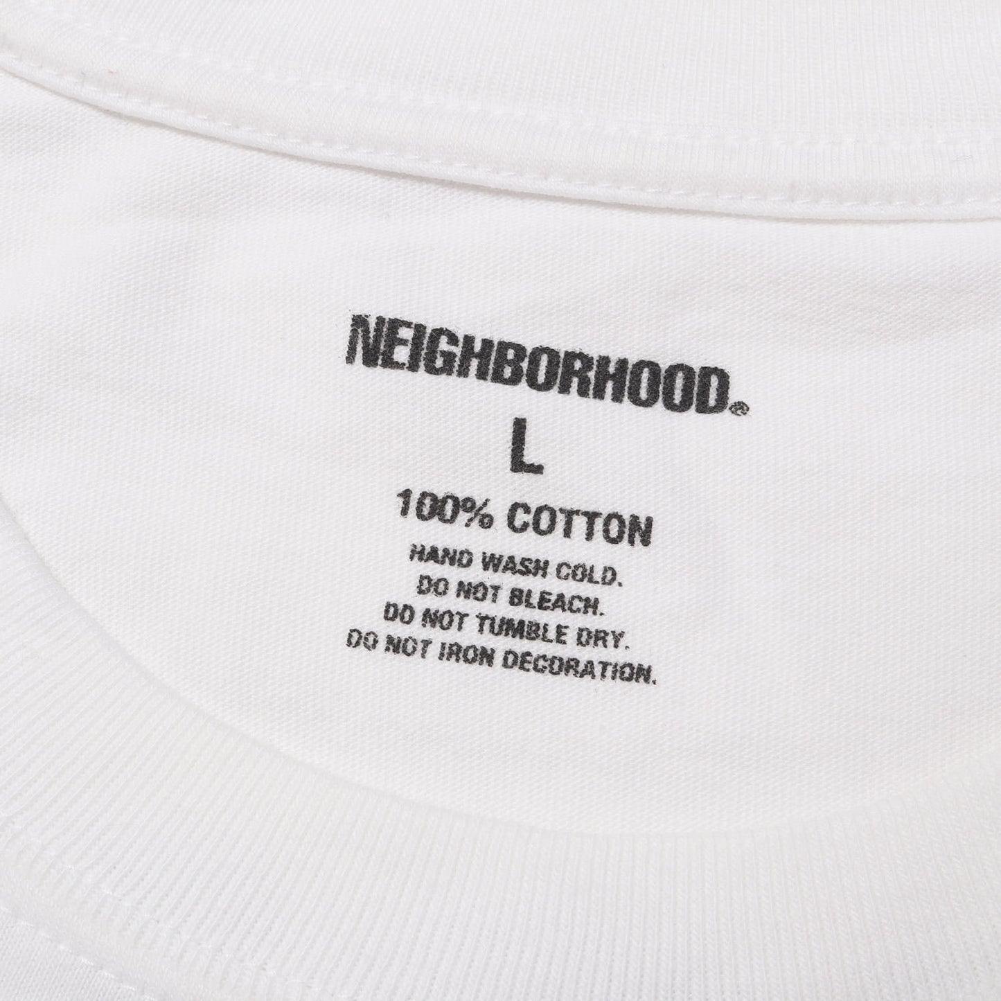 24SS バックロゴ クルーネック Tシャツ
