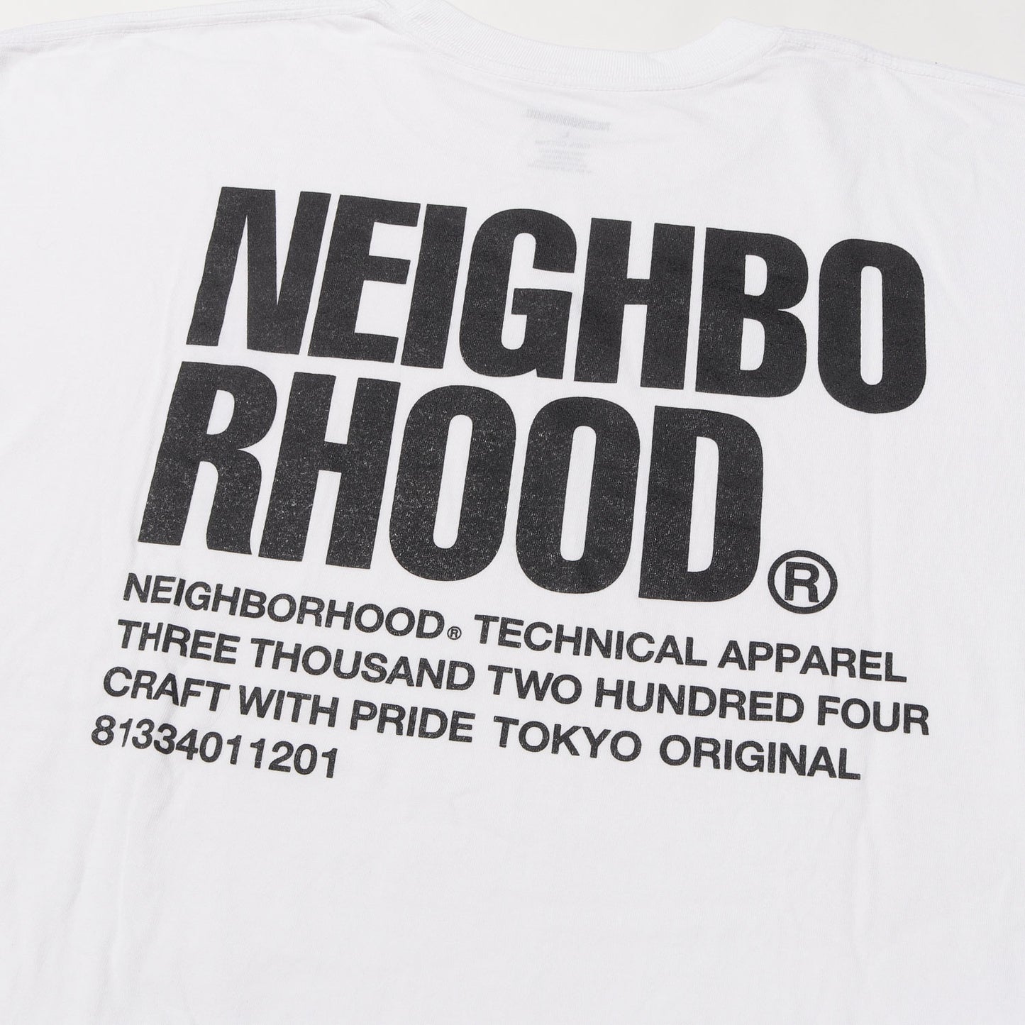 24SS バックロゴ クルーネック Tシャツ