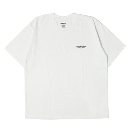 25SS ブランドロゴ刺繍 クルーネック Tシャツ