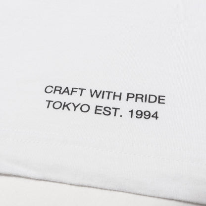 25SS ブランドロゴ刺繍 クルーネック Tシャツ