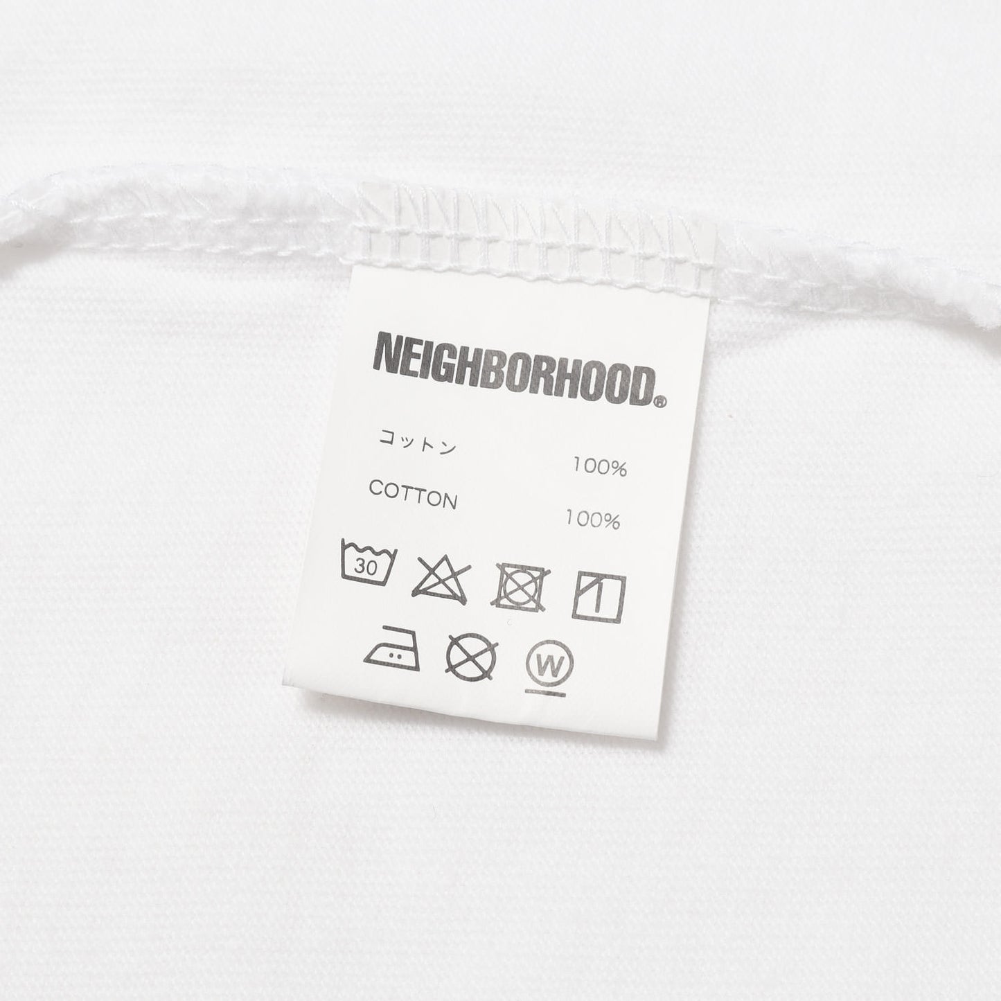 25SS ブランドロゴ刺繍 クルーネック Tシャツ