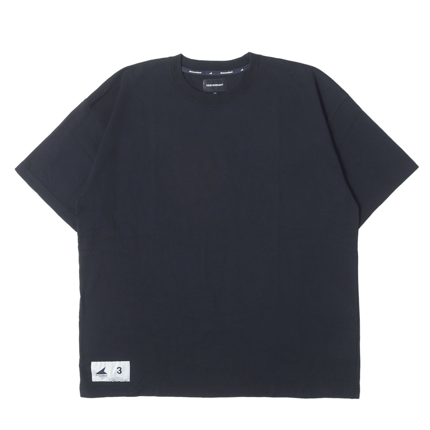 24SS バックロゴ クルーネック Tシャツ(OTL ORGANIC COTTON SS)
