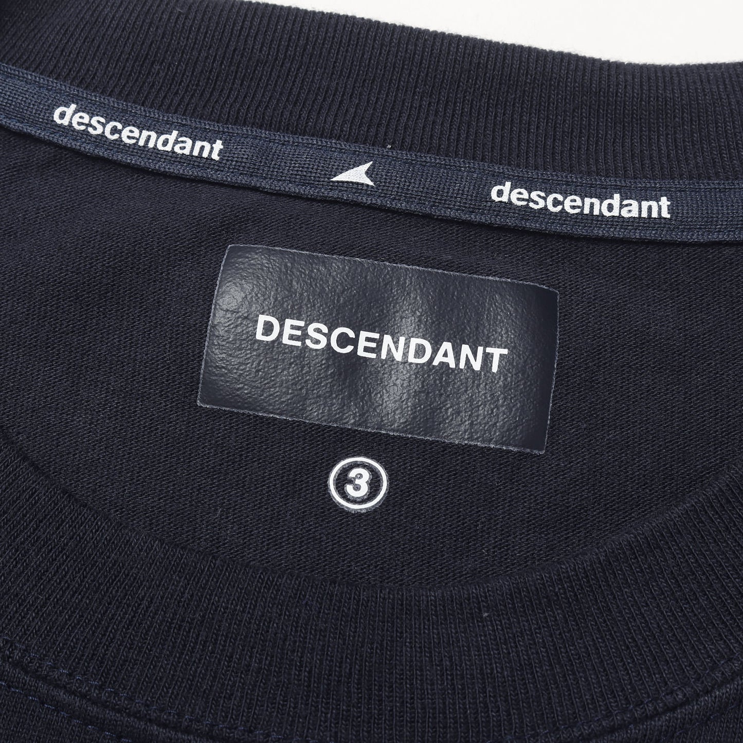 24SS バックロゴ クルーネック Tシャツ(OTL ORGANIC COTTON SS)