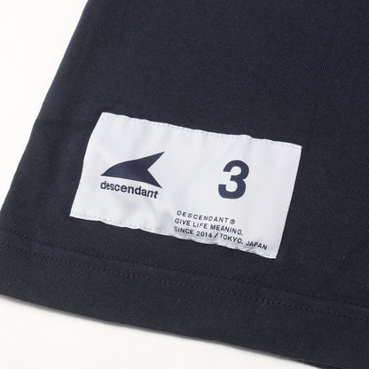 24SS バックロゴ クルーネック Tシャツ(OTL ORGANIC COTTON SS)