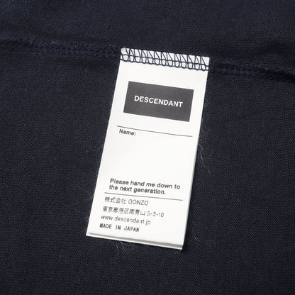 24SS バックロゴ クルーネック Tシャツ(OTL ORGANIC COTTON SS)