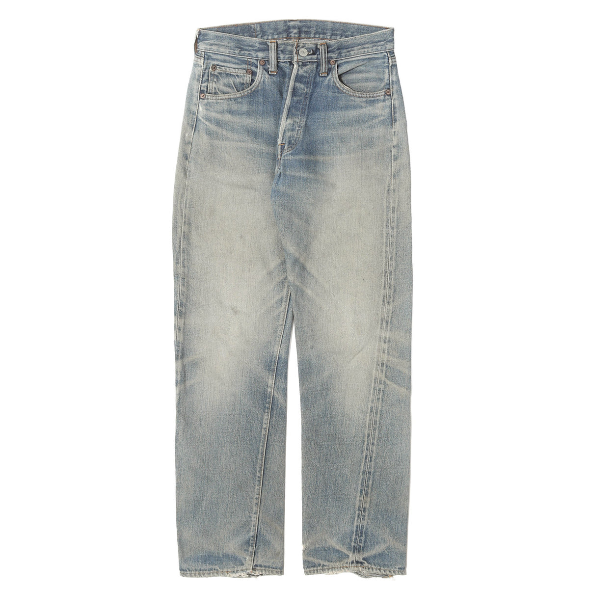 [雰囲気抜群] 70s 501 66前期 デニムパンツ / USA製 ボタン裏刻印6