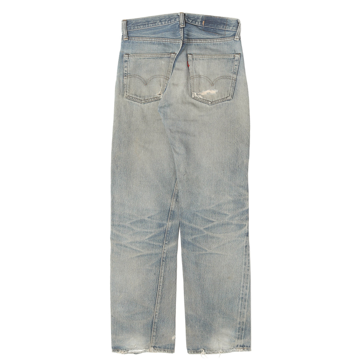 [雰囲気抜群] 70s 501 66前期 デニムパンツ / USA製 ボタン裏刻印6