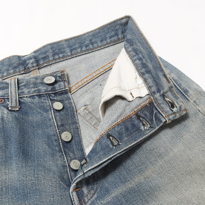 [雰囲気抜群] 70s 501 66前期 デニムパンツ / USA製 ボタン裏刻印6