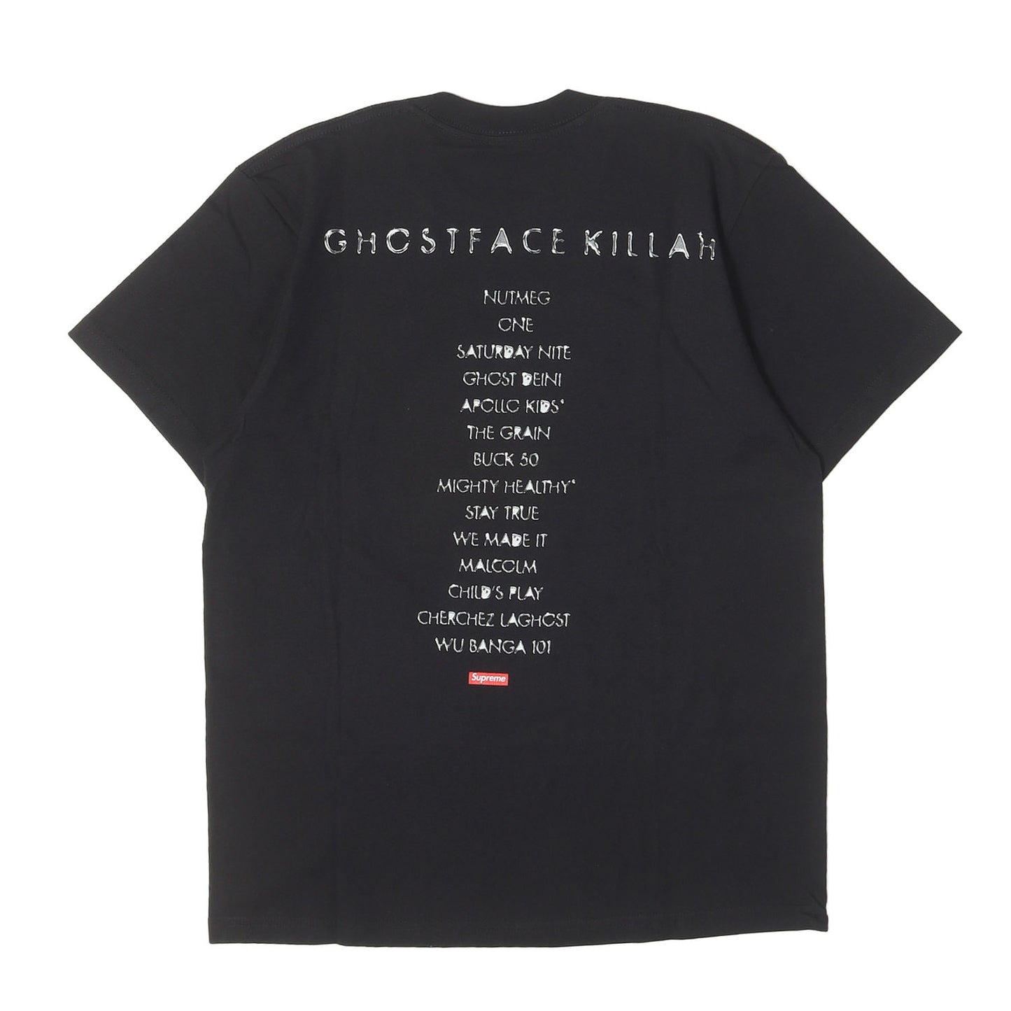 20AW ×Ghost Face Killah アルバムアート Tシャツ(Supreme Clientele Tee)