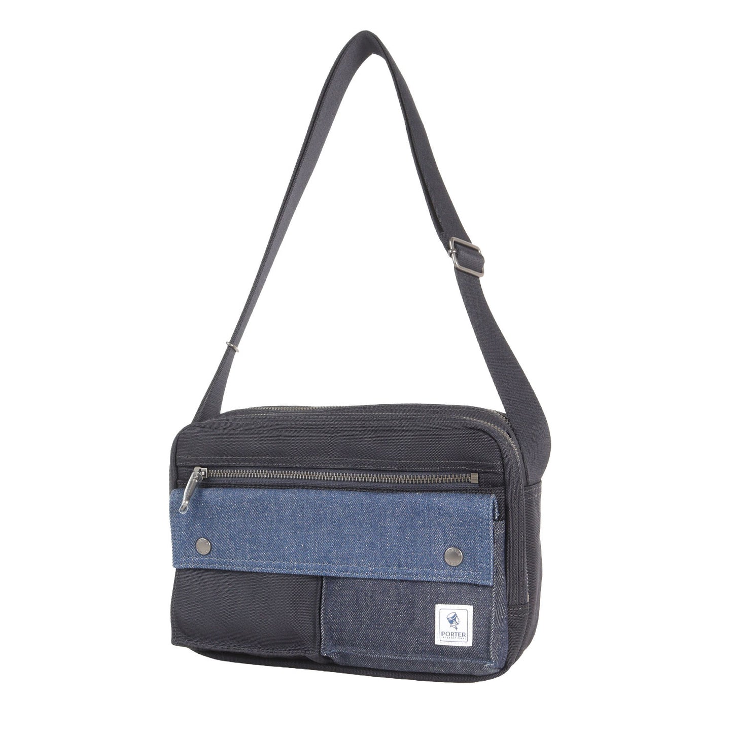 デニムコンビ ショルダーバッグ(PATCH WORK Shoulder Bag)