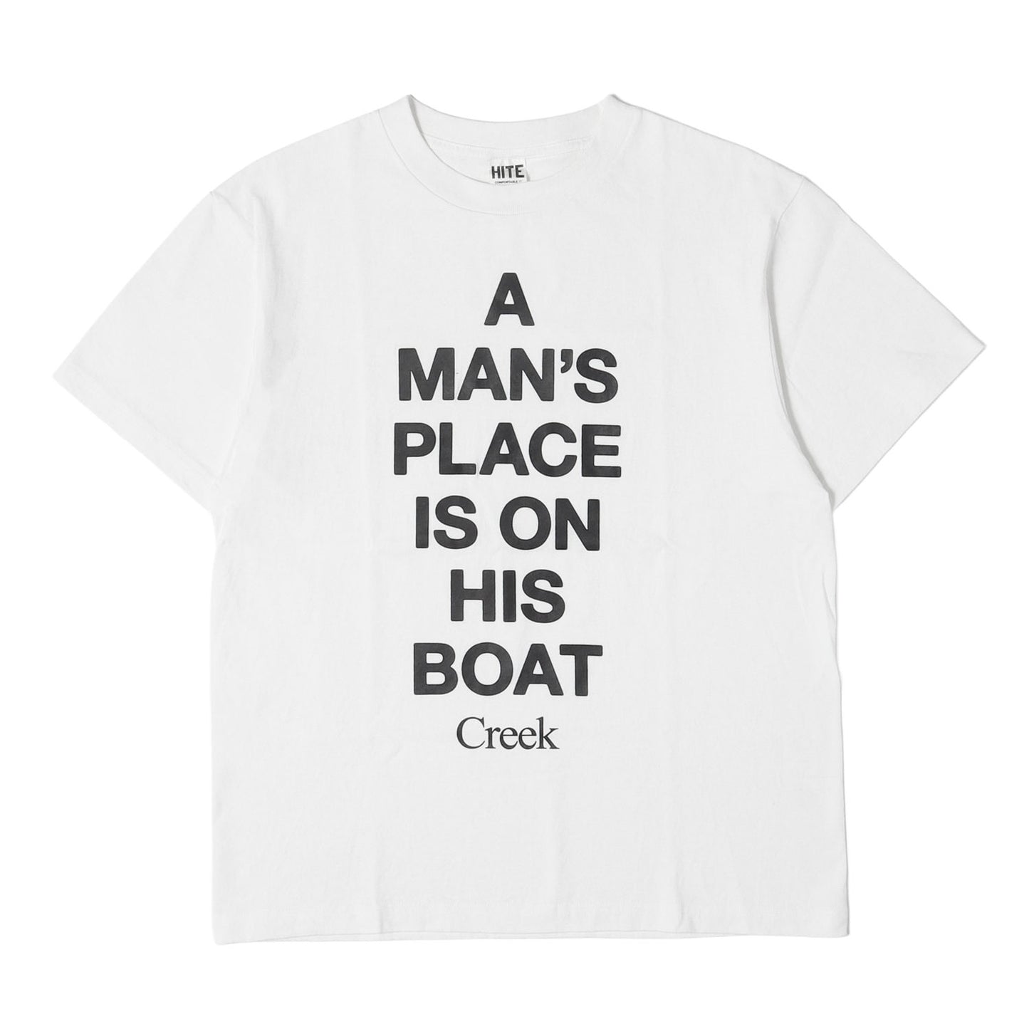 メッセージロゴ クルーネック Tシャツ