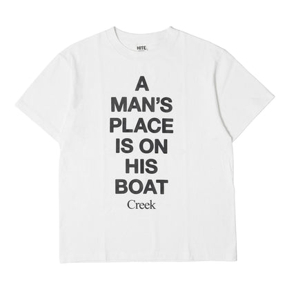 メッセージロゴ クルーネック Tシャツ