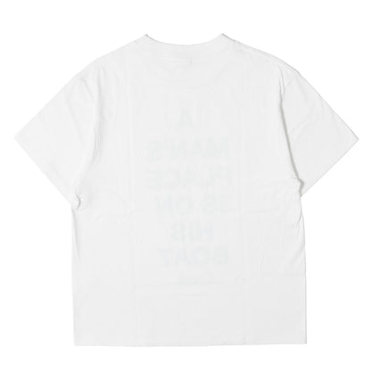 メッセージロゴ クルーネック Tシャツ